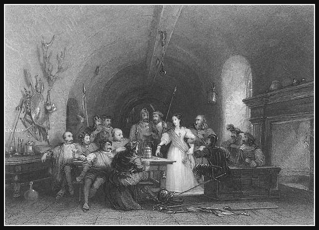 The Guard Room In Stirling Castle