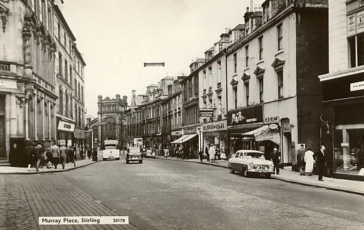 Murray Place, Stirling, Scotland about 1930