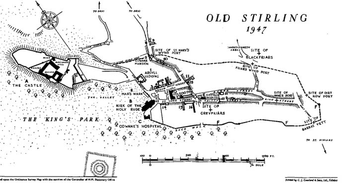 Old Stirling Burgh Boundary