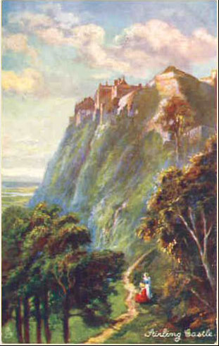 Tuck Post Card of Stirling Castle.