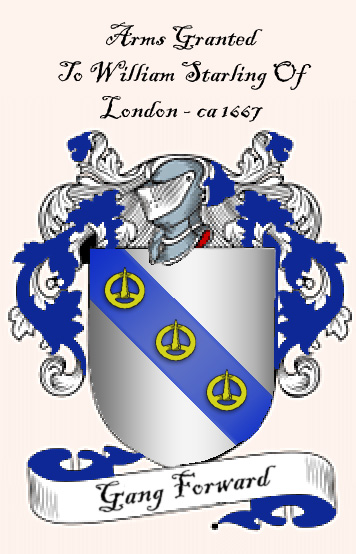 Starling Coat Of Arms