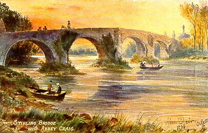 Stirling Bridge by John Blair - about 1905