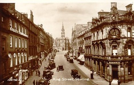 Kings Street, Stirling Scotland