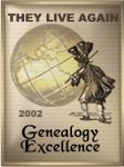 2002 Genealogy Excellence Award