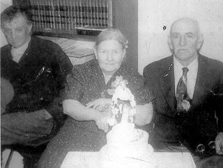 John W. Sterling (1883-1970) & Lucy Bishop Sterling (m) & George B. Sterling (right)