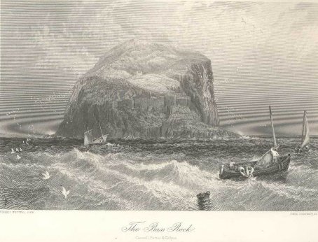 Bass Rock Print by Birket Foster