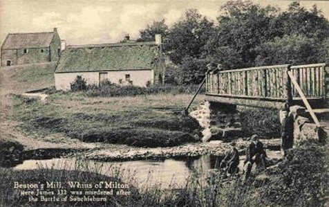 Beatons Mill, Milton Site of James III's murder (Legend)