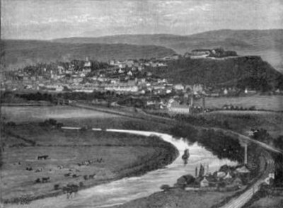 View of Stirling Castle from Abbey Craig, by Cassell