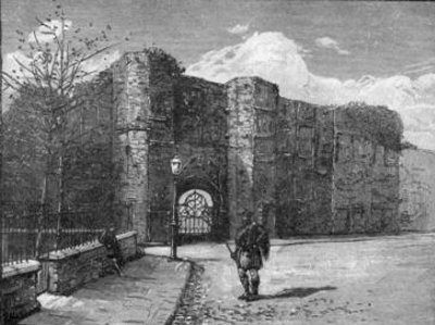 Ruins of Mars Wark on Castle Hill, Stirling, Scotland.  Image by Cassell