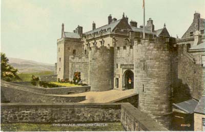Stirling Castle & Queens Palace - about 1900.