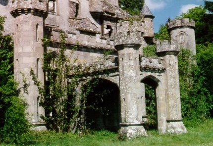 Lanrick Castle Destroyed