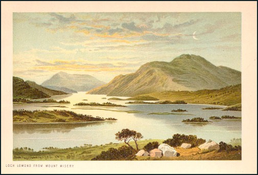 Loch Lomond From Mount Misery - 1891