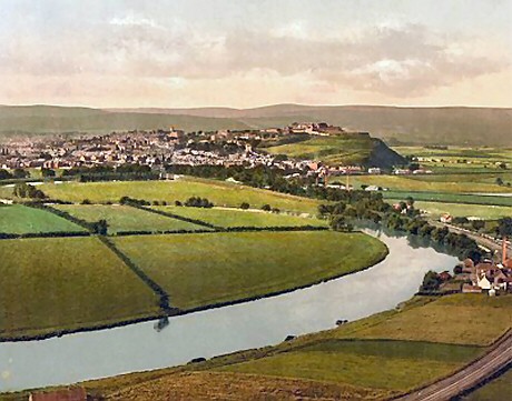 Photochrome Print of Stirling Castle Taken From Abbey Craig, circa 1890