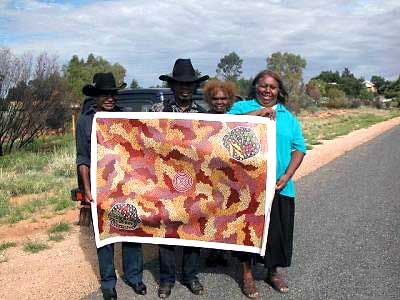 Rosemary Stirling (left) Famous Aboriginal Artist