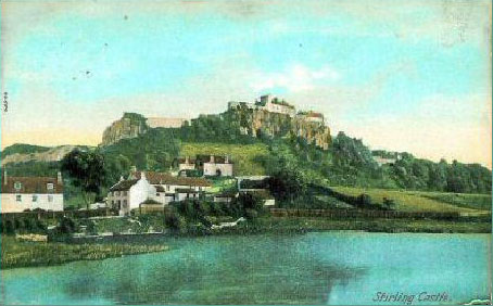 Stirling Castle in Color - 1907