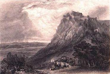Stirling Castle Print from 1836 by G. Campion & J.W. Appleton.