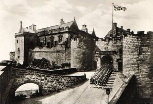 Troops Marching Out of Stirling Castle