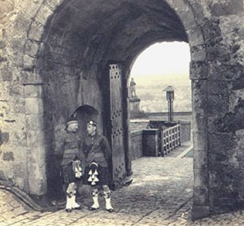 Guards at Entrance to Stirling Castle