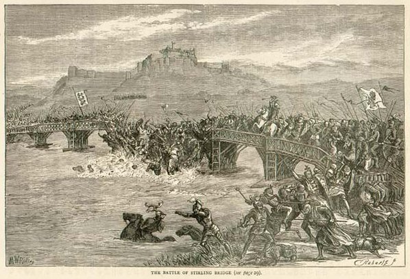 The Battle of Stirling Bridge Print