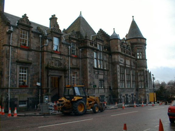 The Stirling Library in Feb 2000
