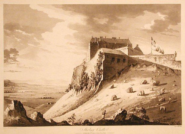 1789 Stirling Castle Print by A. Grant.