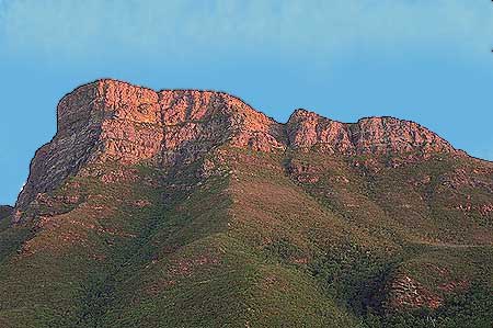 Cliff face in the Stirling Range, South West Australia