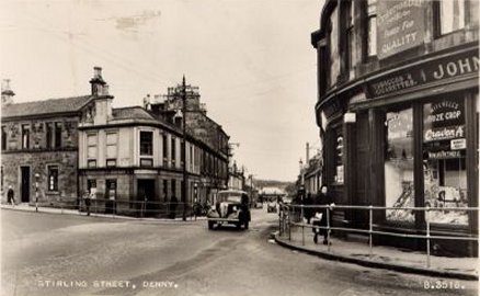 Stirling Street, Denny, Scotland - Dates From 1940's