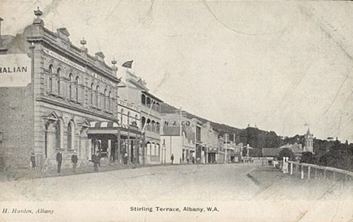 Stirling Terrace Australia circa 1905