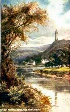 Wallace Monument - Tuck Series