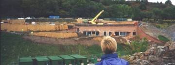 New Construction at Urquhart Castle by Historic Scotland