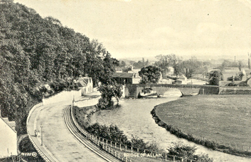 Bridge of Allan Water - 1900-1910.